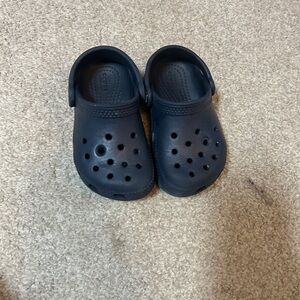 Toddler Navy Blue Crocs